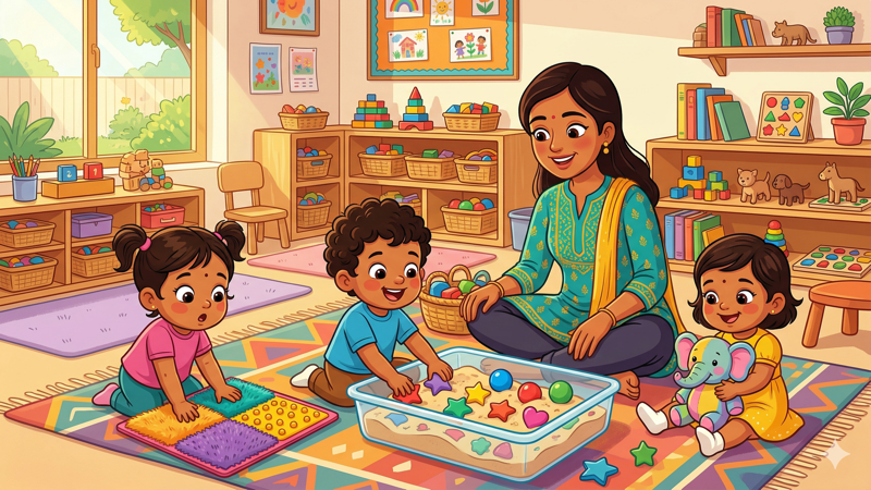 Playgroup class at ToonDemy PreSchool